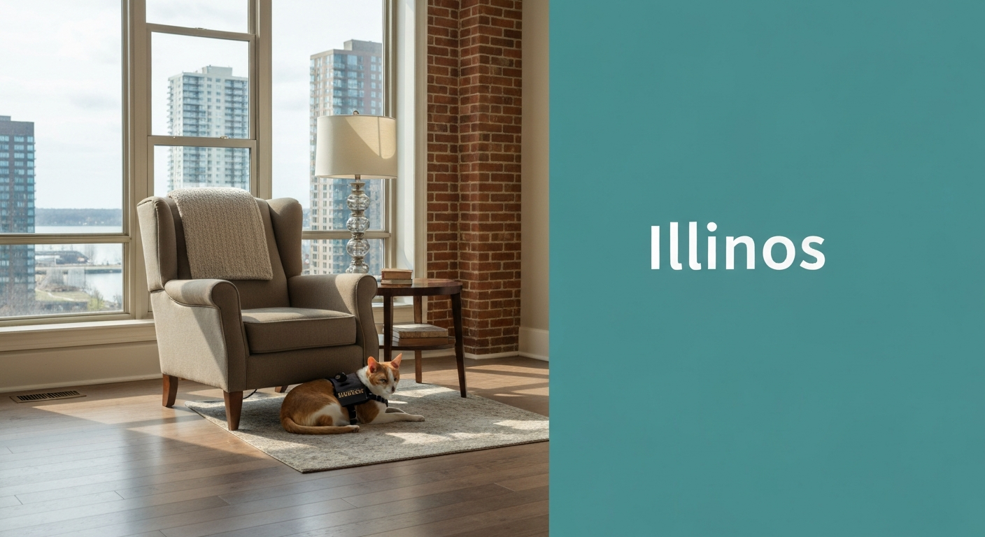 Sample Illinois ESA Accommodation Request Letter for Landlords (2026 Template)